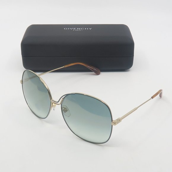 Givenchy Accessories - GIVENCHY GV7144/S PEFEZ New Green/Gold Gradient Sunglasses with case